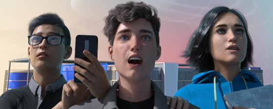 Mark and friends can't believe their eyes