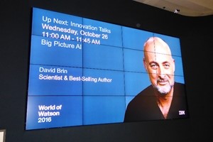 DAVID BRIN at World of Watson
