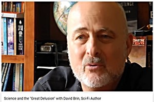 Brin speaking about the Great Delusion